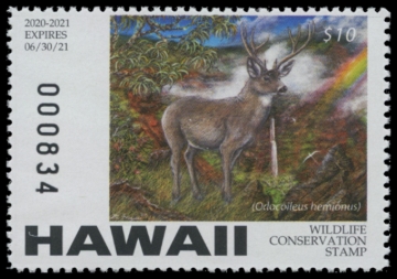 Picture of 2020 Hawaii Duck Stamp