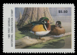 Picture of 1985 Georgia Duck Stamp - First of State
