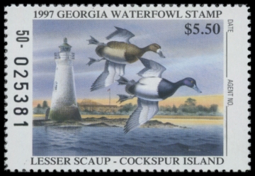 Picture of 1997 Georgia Duck Stamp