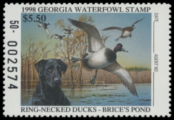 Picture of 1998 Georgia Duck Stamp