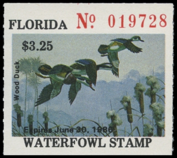 Picture of 1985 Florida Duck Stamp