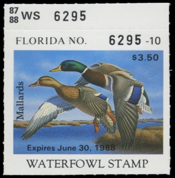 Picture of 1987 Florida Duck Stamp