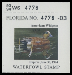 Picture of 1993 Florida Duck Stamp