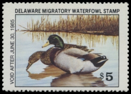 Picture of 1984 Delaware Duck Stamp