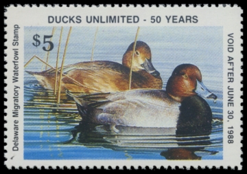 Picture of 1987 Delaware Duck Stamp