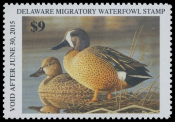 Picture of 2014 Delaware Duck Stamp