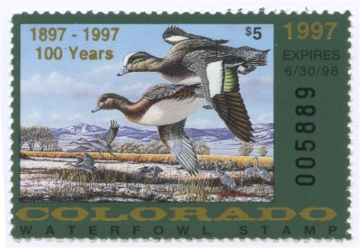 Picture of 1997 Colorado Duck Stamp
