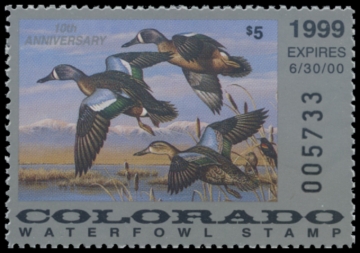 Picture of 1999 Colorado Duck Stamp