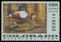 Picture of 2005 Colorado Duck Stamp