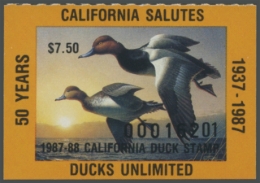 Picture of 1987 California Duck Stamp