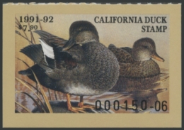 Picture of 1991 California Duck Stamp