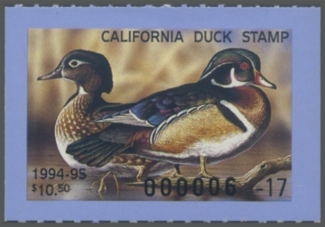 Picture of 1994 California Duck Stamp