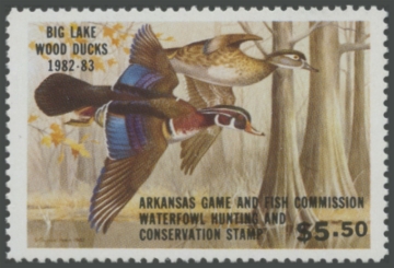 Picture of 1982 Arkansas Duck Stamp