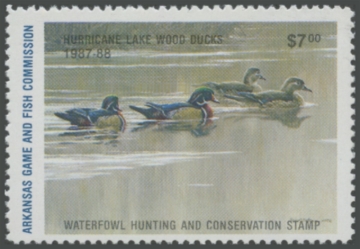Picture of 1987 Arkansas Duck Stamp