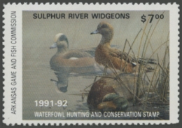 Picture of 1991 Arkansas Duck Stamp