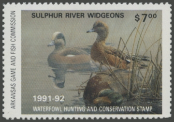 Picture of 1991 Arkansas Duck Stamp