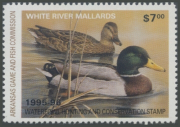 Picture of 1995 Arkansas Duck Stamp