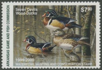 Picture of 1999 Arkansas Duck Stamp
