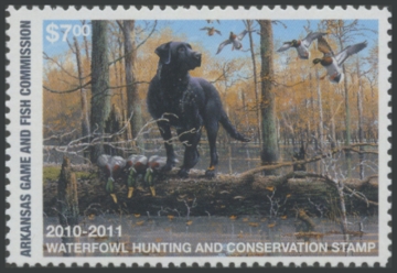 Picture of 2010 Arkansas Duck Stamp