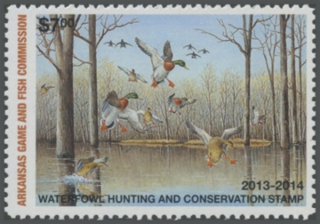 Picture of 2013 Arkansas Duck Stamp