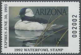 Picture of 1992 Arizona Duck Stamp