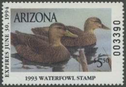 Picture of 1993 Arizona Duck Stamp