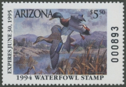 Picture of 1994 Arizona Duck Stamp