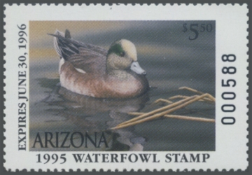 Picture of 1995 Arizona Duck Stamp