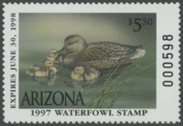 Picture of 1997 Arizona Duck Stamp