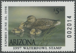 Picture of 1997 Arizona Duck Stamp