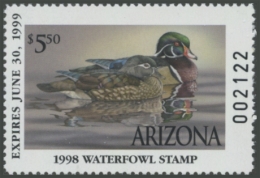 Picture of 1998 Arizona Duck Stamp