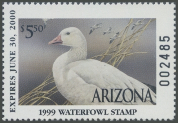Picture of 1999 Arizona Duck Stamp