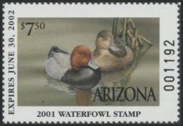 Picture of 2001 Arizona Duck Stamp