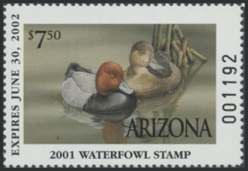 Picture of 2001 Arizona Duck Stamp