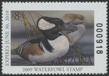 Picture of 2009 Arizona Duck Stamp