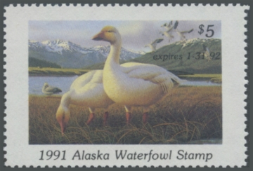 Picture of 1991 Alaska Duck Stamp