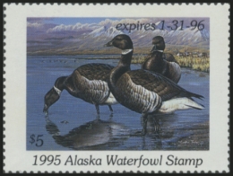 Picture of 1995 Alaska Duck Stamp