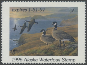 Picture of 1996 Alaska Duck Stamp