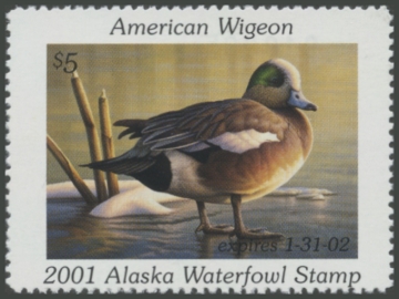 Picture of 2001 Alaska Duck Stamp
