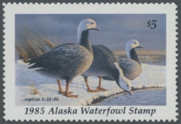 Picture of 1985 Alaska Duck Stamp - First of State