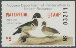 Picture of 1979 Alabama Duck Stamp - First of State