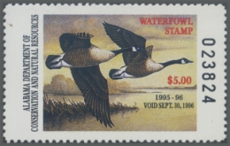 Picture of 1995 Alabama Duck Stamp
