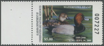 Picture of 1999 Alabama Duck Stamp