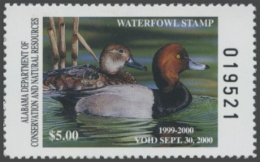 Picture of 1999 Alabama Duck Stamp