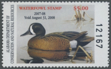 Picture of 2007 Alabama Duck Stamp