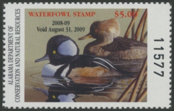 Picture of 2008 Alabama Duck Stamp