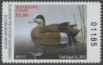 Picture of 2011 Alabama Duck Stamp