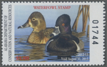 Picture of 2012 Alabama Duck Stamp