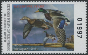 Picture of 2015 Alabama Duck Stamp