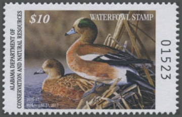 Picture of 2016 Alabama Duck Stamp